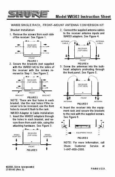 Shure TV Antenna WA503-page_pdf